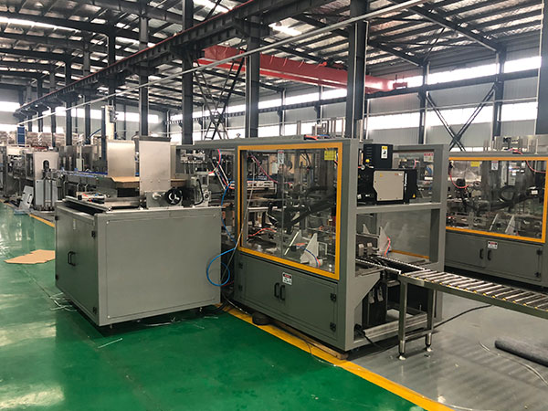 Automatic Wrap Around Sink Type Case Carton Bottle Can Packing Machine