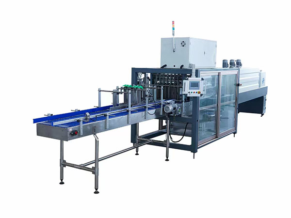 Automatic Bottle Can PE Film Hot Shrink Wrapping Packing Machine Wrapper